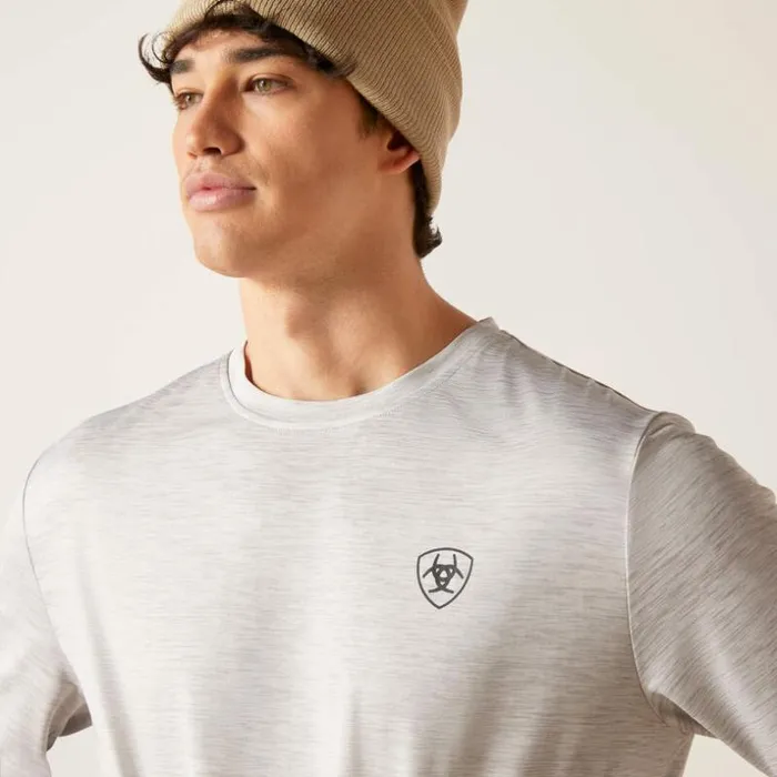 TShirts and Polos Men Ariat Charger Camo Corps TShirt Lt Grey Heather TShirts and Polos Men Ariat Charger Camo Corps TShirt Lt Grey Heather