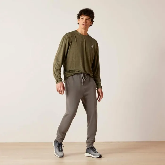 TShirts and Polos Men Ariat Charger Roundabout TShirt Brine Olive TShirts and Polos Men Ariat Charger Roundabout TShirt Brine Olive