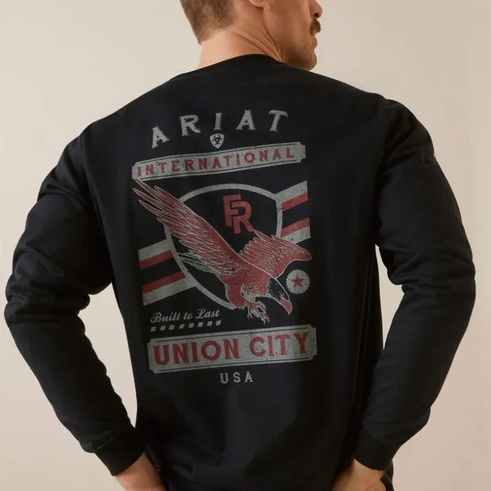 TShirts and Polos Men Ariat FR Union Eagle TShirt Black TShirts and Polos Men Ariat FR Union Eagle TShirt Black