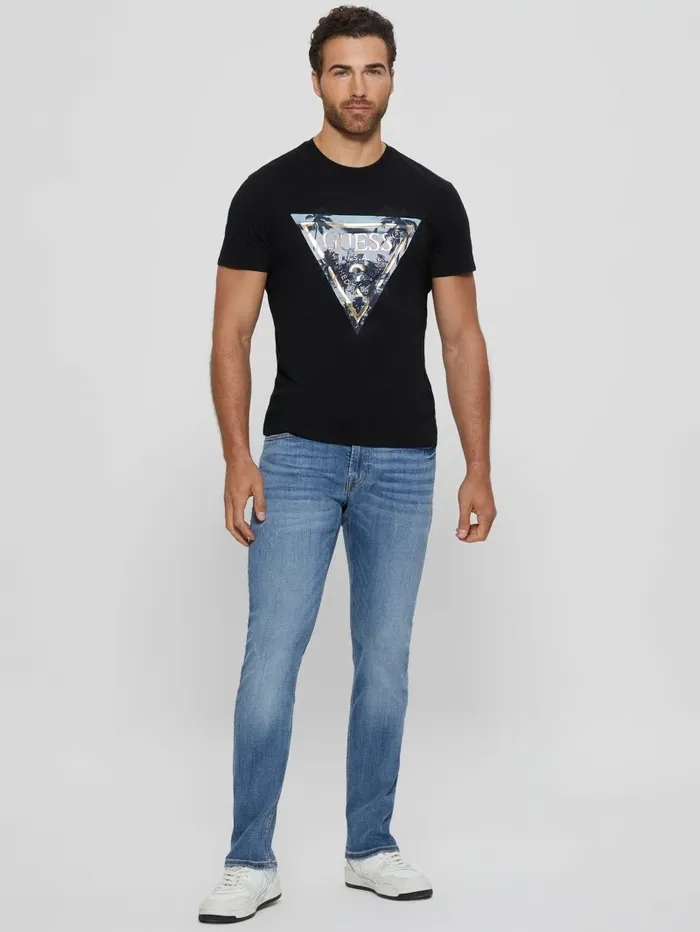TShirts and Tanks Men GUESS GUESS Crewneck Logo Tee Black TShirts and Tanks Men GUESS GUESS Crewneck Logo Tee Black
