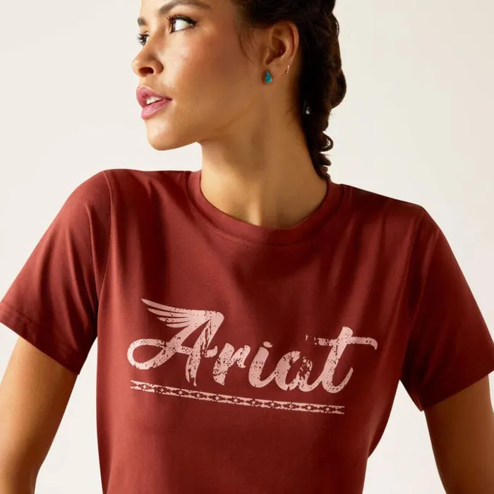 TShirts and Tops Women Ariat Ariat Classic TShirt Fired Brick TShirts and Tops Women Ariat Ariat Classic TShirt Fired Brick