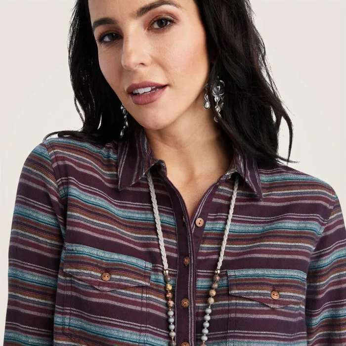 TShirts and Tops Women Ariat REAL Billie Jean Popover Shirt Roadside Stripe TShirts and Tops Women Ariat REAL Billie Jean Popover Shirt Roadside Stripe