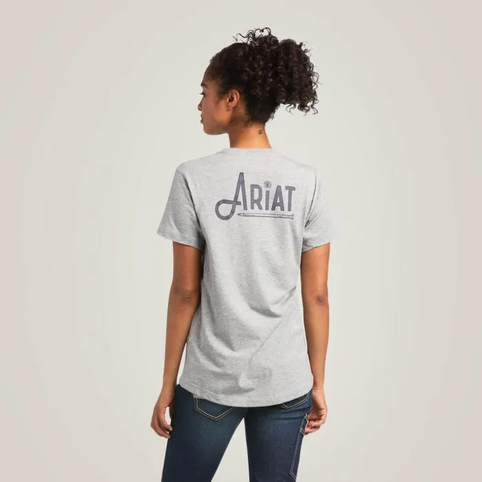 TShirts and Tops Women Ariat Rebar Workman Graphic Ariat Logo TShirt Heather Grey TShirts and Tops Women Ariat Rebar Workman Graphic Ariat Logo TShirt Heather Grey