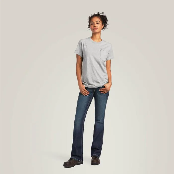 TShirts and Tops Women Ariat Rebar Workman Graphic Ariat Logo TShirt Heather Grey TShirts and Tops Women Ariat Rebar Workman Graphic Ariat Logo TShirt Heather Grey