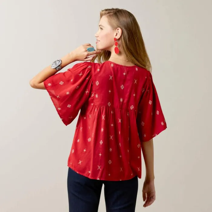TShirts and Tops Women Ariat StarSpangled Tunic Dobby