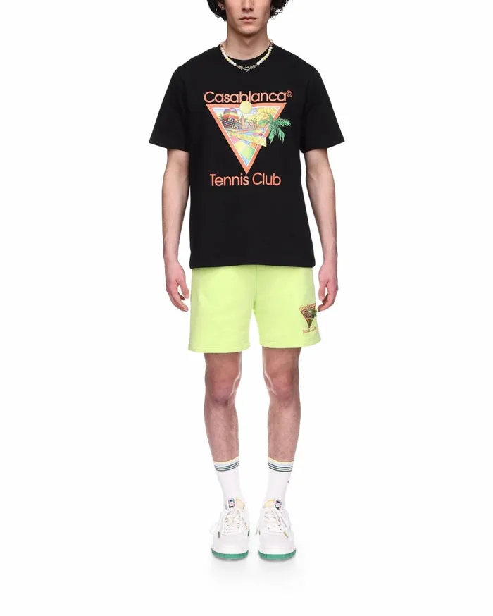 TShirts MenWomen Casablanca Paris Afro Cubism Tennis Club TShirt TShirts MenWomen Casablanca Paris Afro Cubism Tennis Club TShirt
