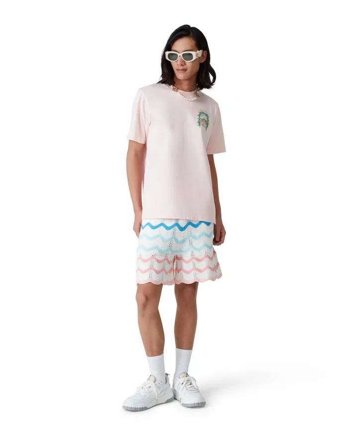 TShirts MenWomen Casablanca Paris L039Arche De Tennis TShirt
