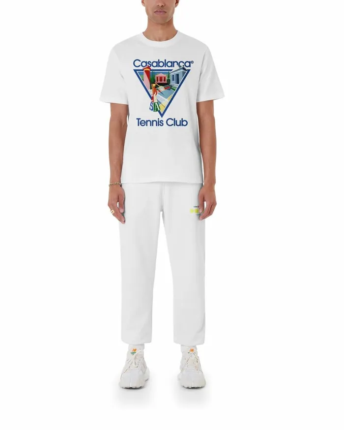 TShirts MenWomen Casablanca Paris La Joueuse TShirt TShirts MenWomen Casablanca Paris La Joueuse TShirt