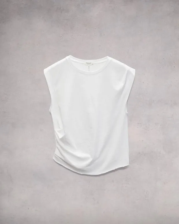 TShirts rag and bone Women Mica Cropped Tank White