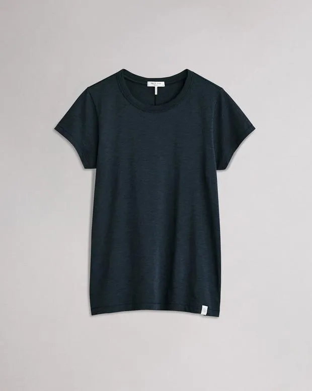 TShirts The Slub Tee KhakiMilitary OliveRedSaluteWashed Slate 8211 rag and bone Women