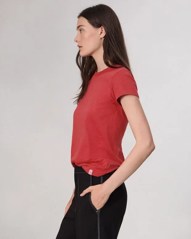 TShirts The Slub Tee KhakiMilitary OliveRedSaluteWashed Slate rag and bone Women