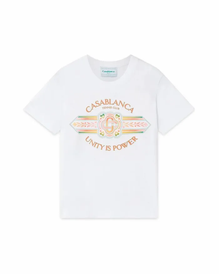 TShirts Women Casablanca Paris Unity Is Power TShirt