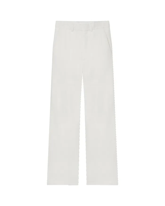 Tailoring Men Casablanca Paris OffWhite Wide Leg Trousers
