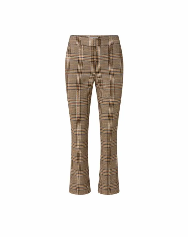 Tani Plaid Pant Russet Multi Women Veronica Beard Pants Tani Plaid Pant Russet Multi Women Veronica Beard Pants