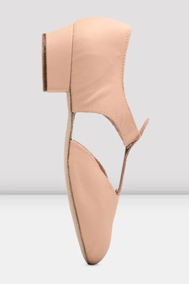 Teaching Adult Ladies Grecian Sandal Teaching Shoes Pink Leather Bloch