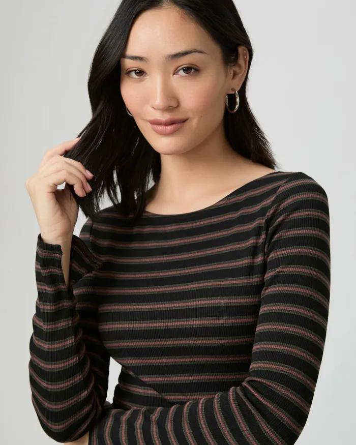 Tees and Tanks Women Lucina Top 8211 Black Multi PAIGE Tees and Tanks Women Lucina Top 8211 Black Multi PAIGE