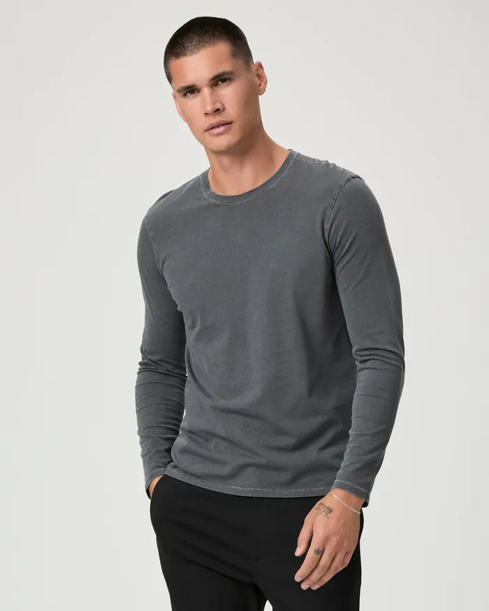 Tees PAIGE Men Enzo Tee 8211 Vintage Carbon
