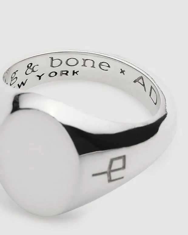 The Oval Signet Ring Sterling Silver BeltsSunglasses rag and bone WomenMen