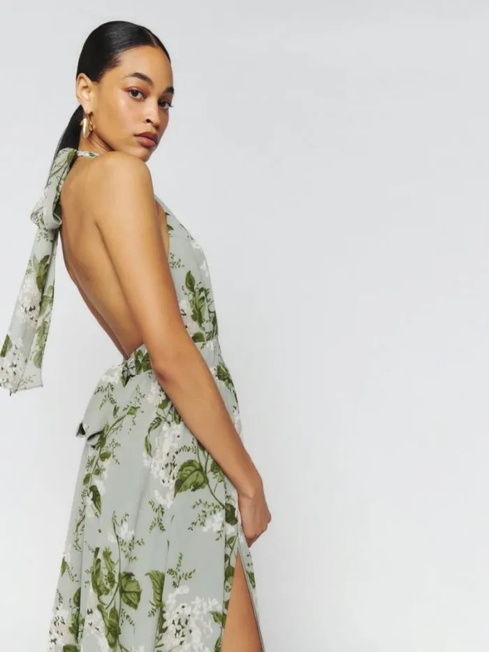 The Reformation Andee Dress Tea Garden 8211 Weddings