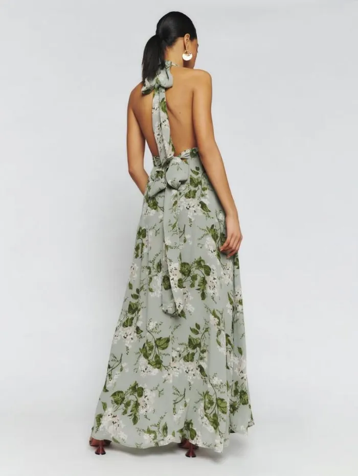 The Reformation Andee Dress Tea Garden 8211 Weddings