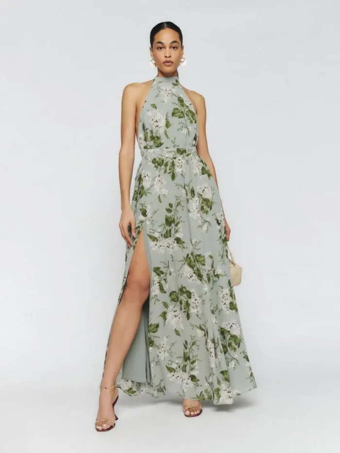 The Reformation Andee Dress Tea Garden 8211 Weddings