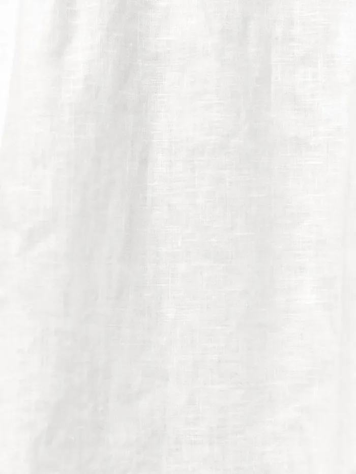 The Reformation Azalea Linen Top White 8211 Clothing