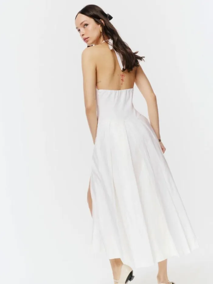 The Reformation Beaux Dress White 8211 Clothing