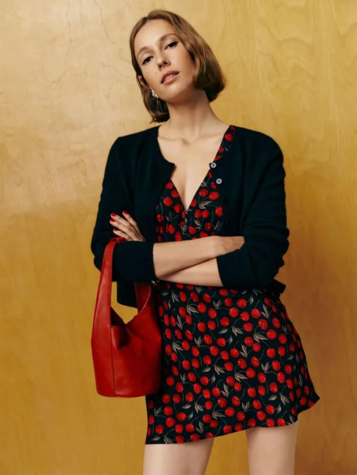 The Reformation Calix Dress Cher 8211 Clothing