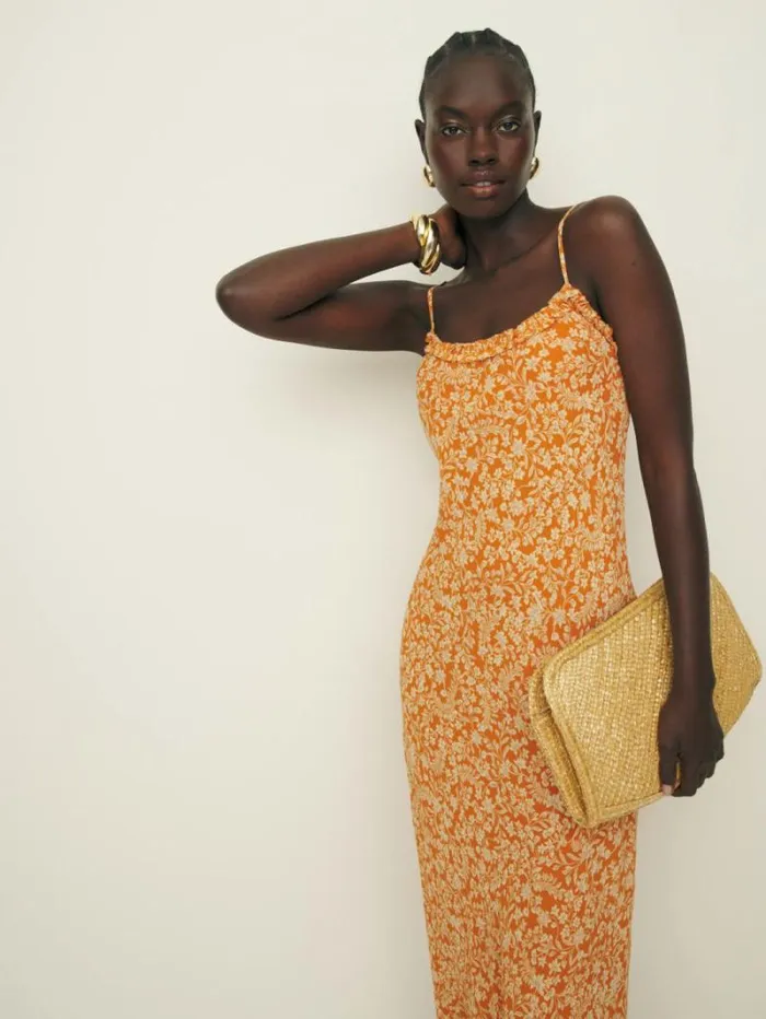 The Reformation Imara Dress Adelina 8211 Clothing
