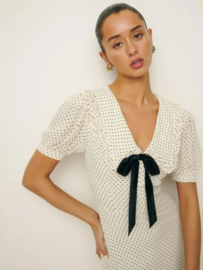 The Reformation Kaylia Dress Allegra 8211 Clothing