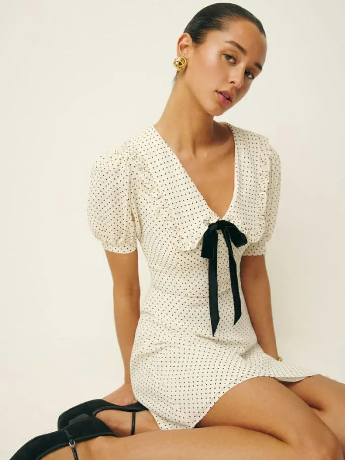 The Reformation Kaylia Dress Allegra 8211 Clothing