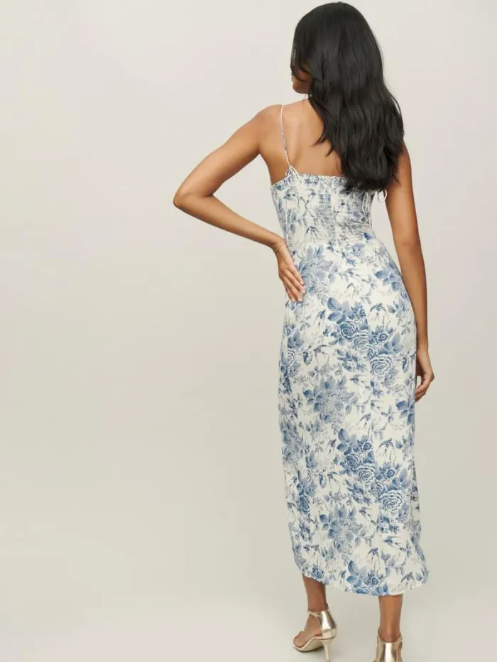 The Reformation Kourtney Dress Pompadour 8211 ClothingWeddings