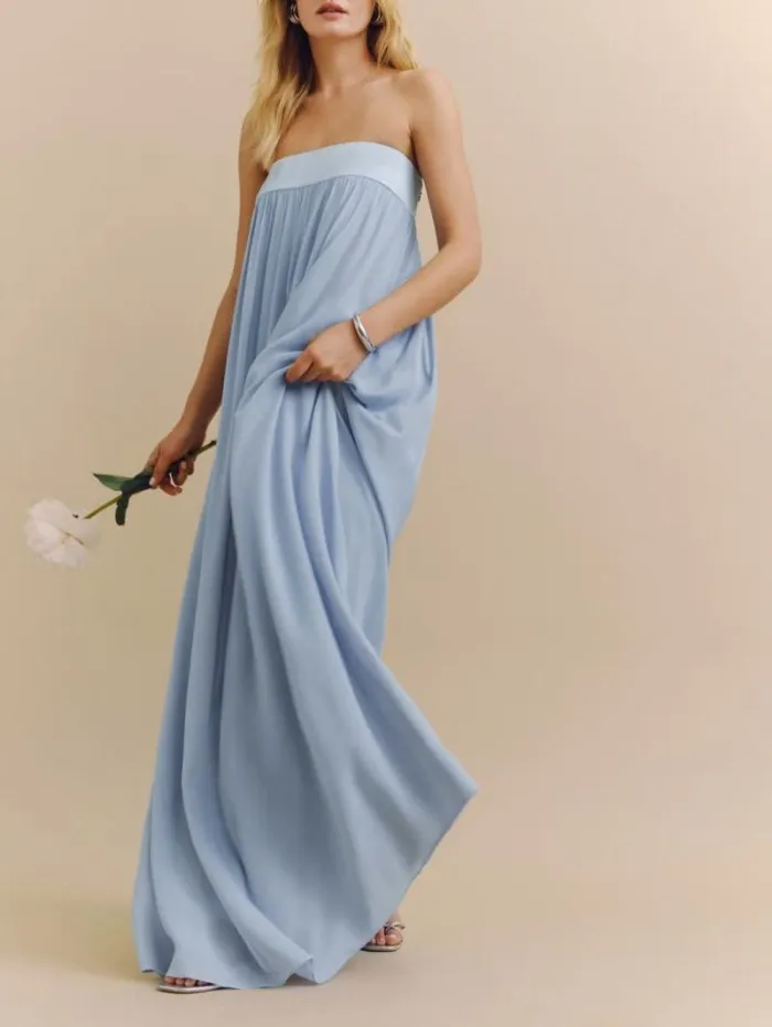 The Reformation Maribelle Dress Mineral 8211 ClothingWeddings