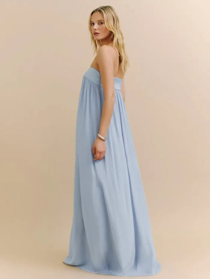 The Reformation Maribelle Dress Mineral 8211 ClothingWeddings