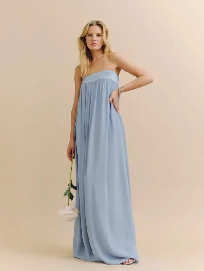 The Reformation Maribelle Dress Mineral 8211 ClothingWeddings