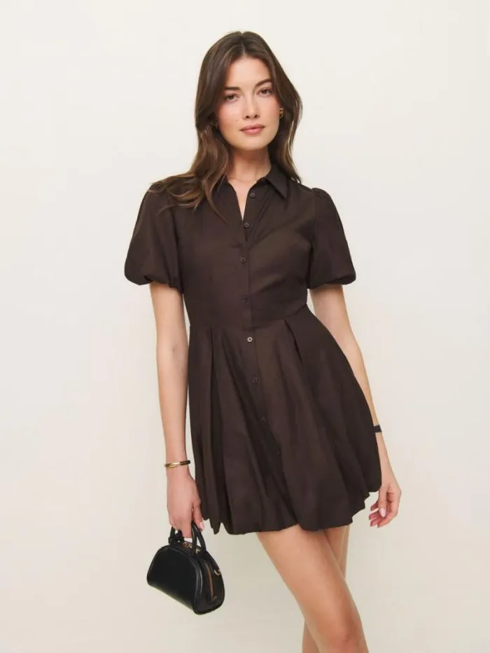 The Reformation Mazie Dress Mole 8211 Clothing