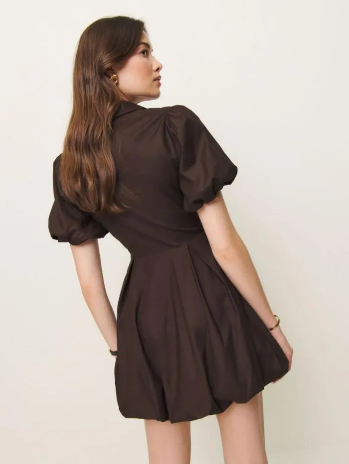 The Reformation Mazie Dress Mole 8211 Clothing