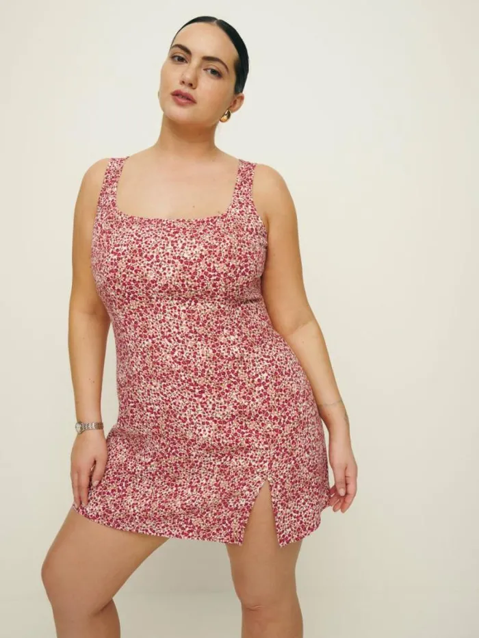 The Reformation Noha Dress Es La Vie En Rose 8211 Clothing