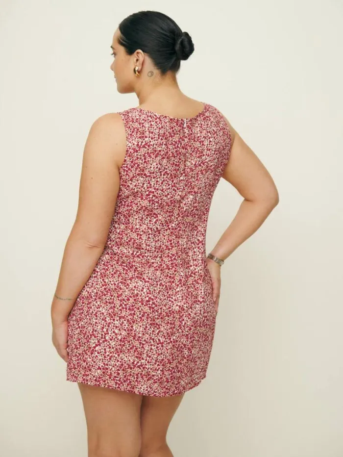 The Reformation Noha Dress Es La Vie En Rose 8211 Clothing