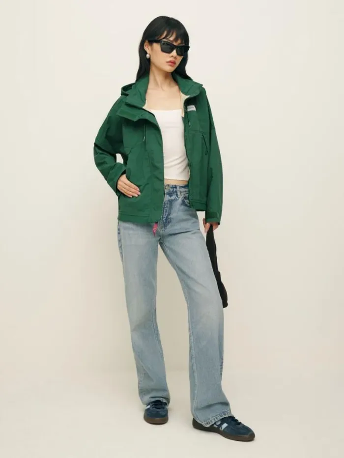 The Reformation Patagonia Women039s Skysail Jacket Conifer Green 8211 Clothing