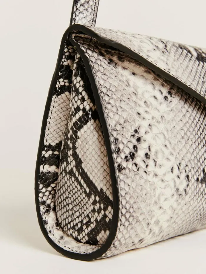 The Reformation Philomena Shoulder Bag Python 8211 Bags