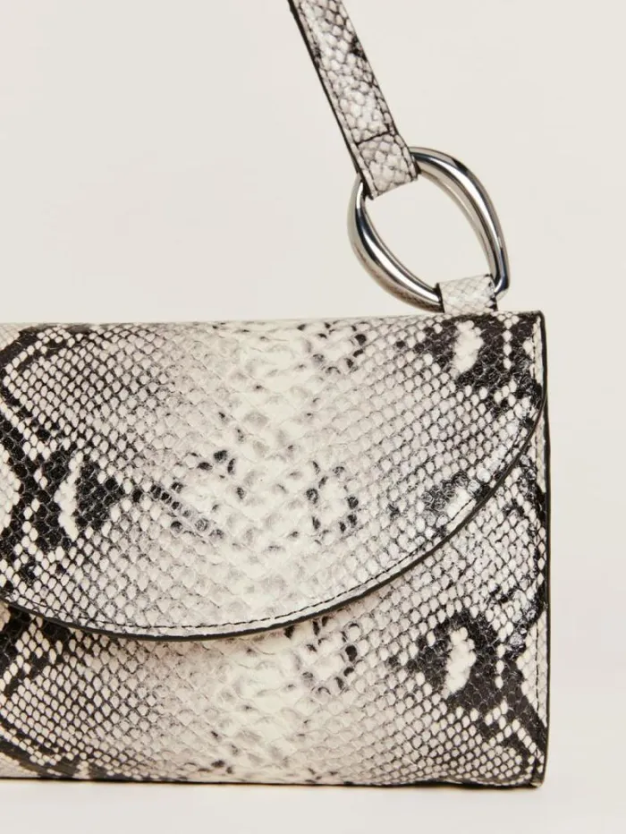 The Reformation Philomena Shoulder Bag Python 8211 Bags