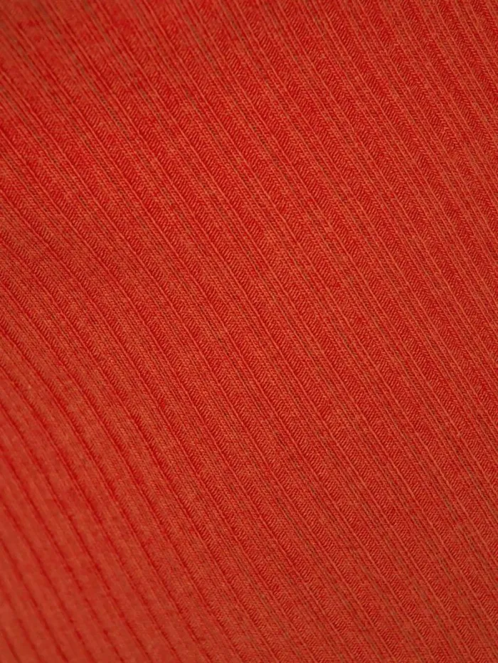 The Reformation Ramona Knit Top Blood Orange 8211 Clothing