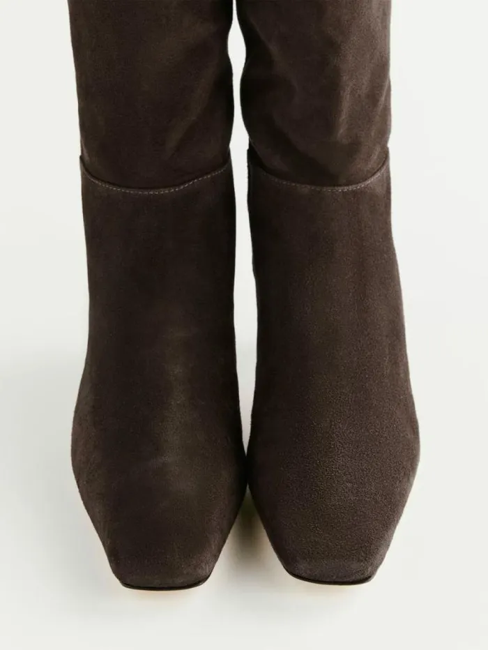 The Reformation Remy Knee Boot Boss Suede 8211 Shoes