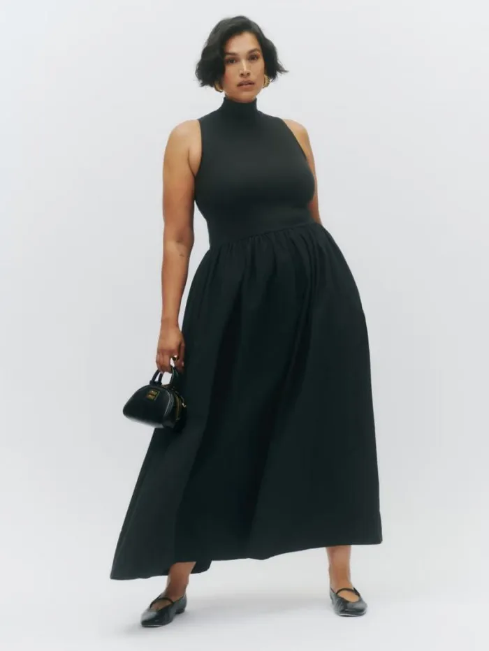 The Reformation Sai Dress Es Black 8211 Clothing