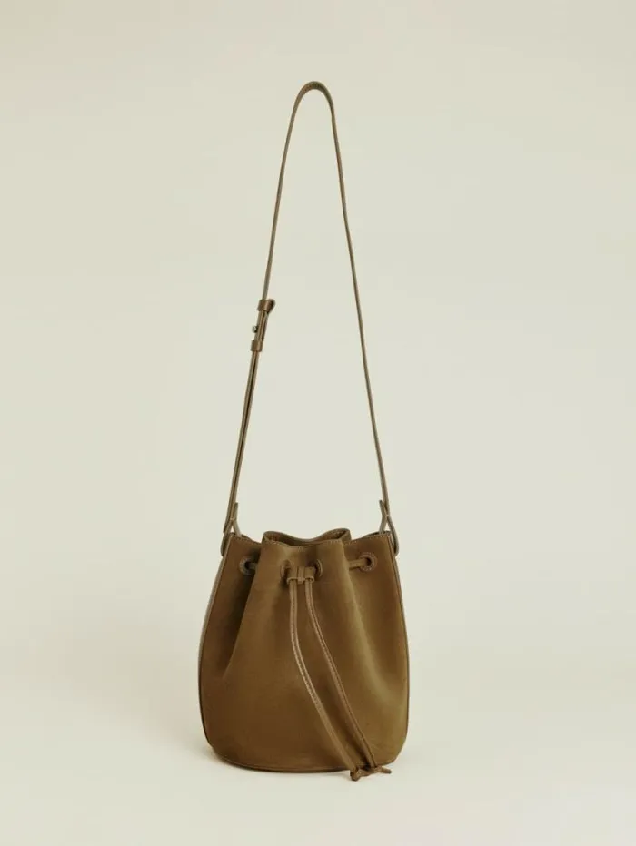 The Reformation Small Ornellia Bucket Bag Bog 8211 Bags
