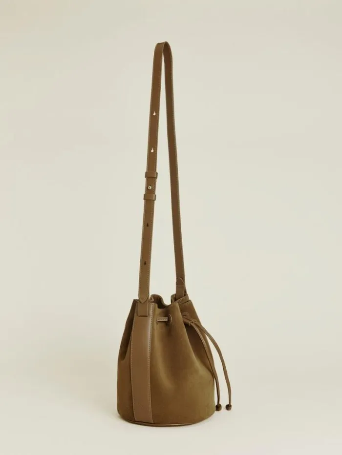 The Reformation Small Ornellia Bucket Bag Bog 8211 Bags