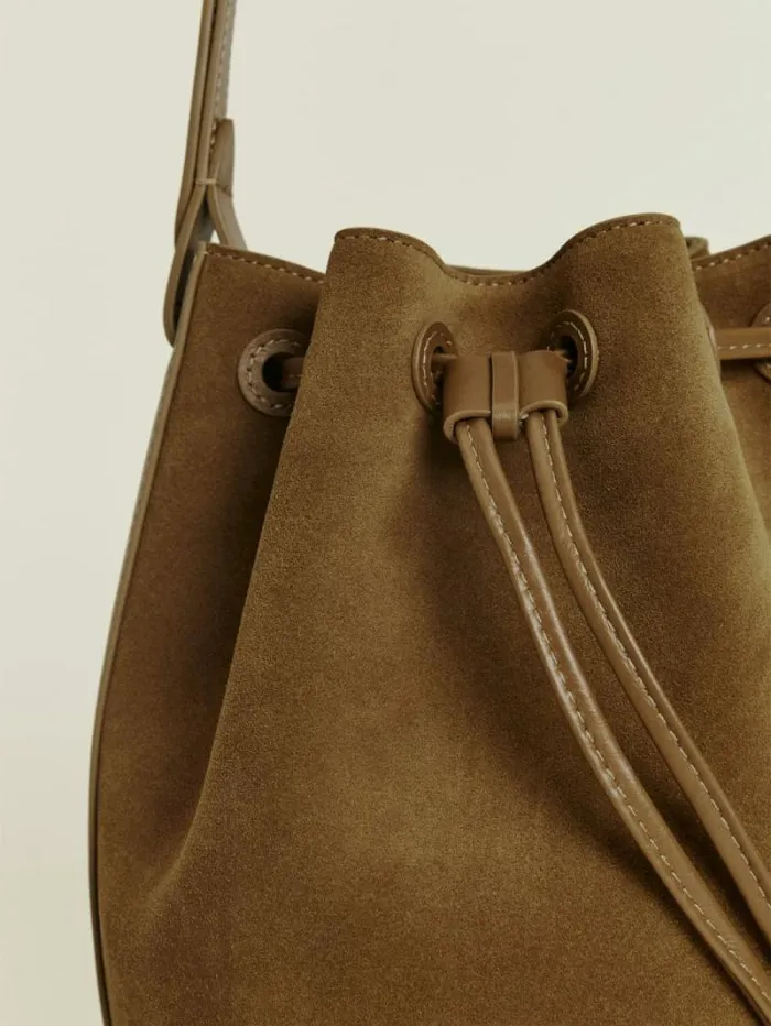 The Reformation Small Ornellia Bucket Bag Bog 8211 Bags