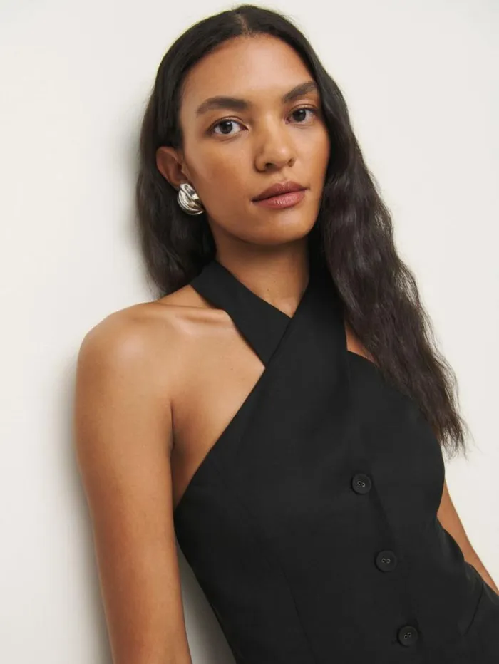 The Reformation Tate Top Black 8211 Clothing