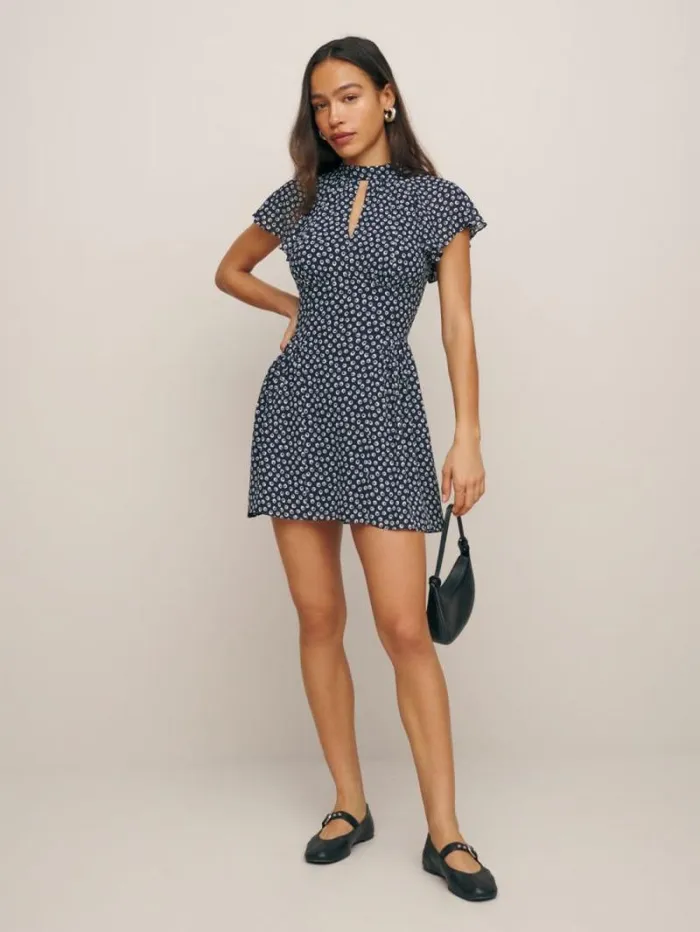 The Reformation Vaeda Dress Orbit 8211 Clothing